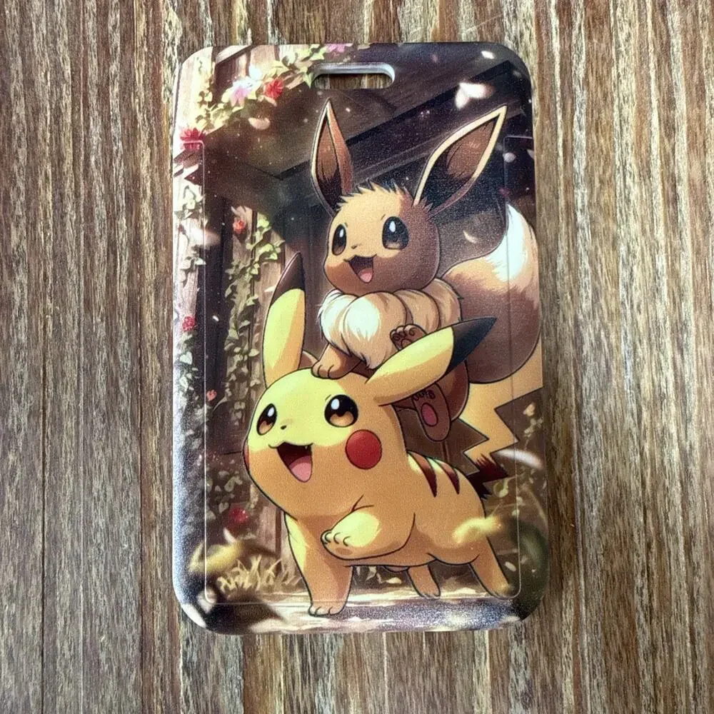Pokémons Pikachu Badge ID Holder